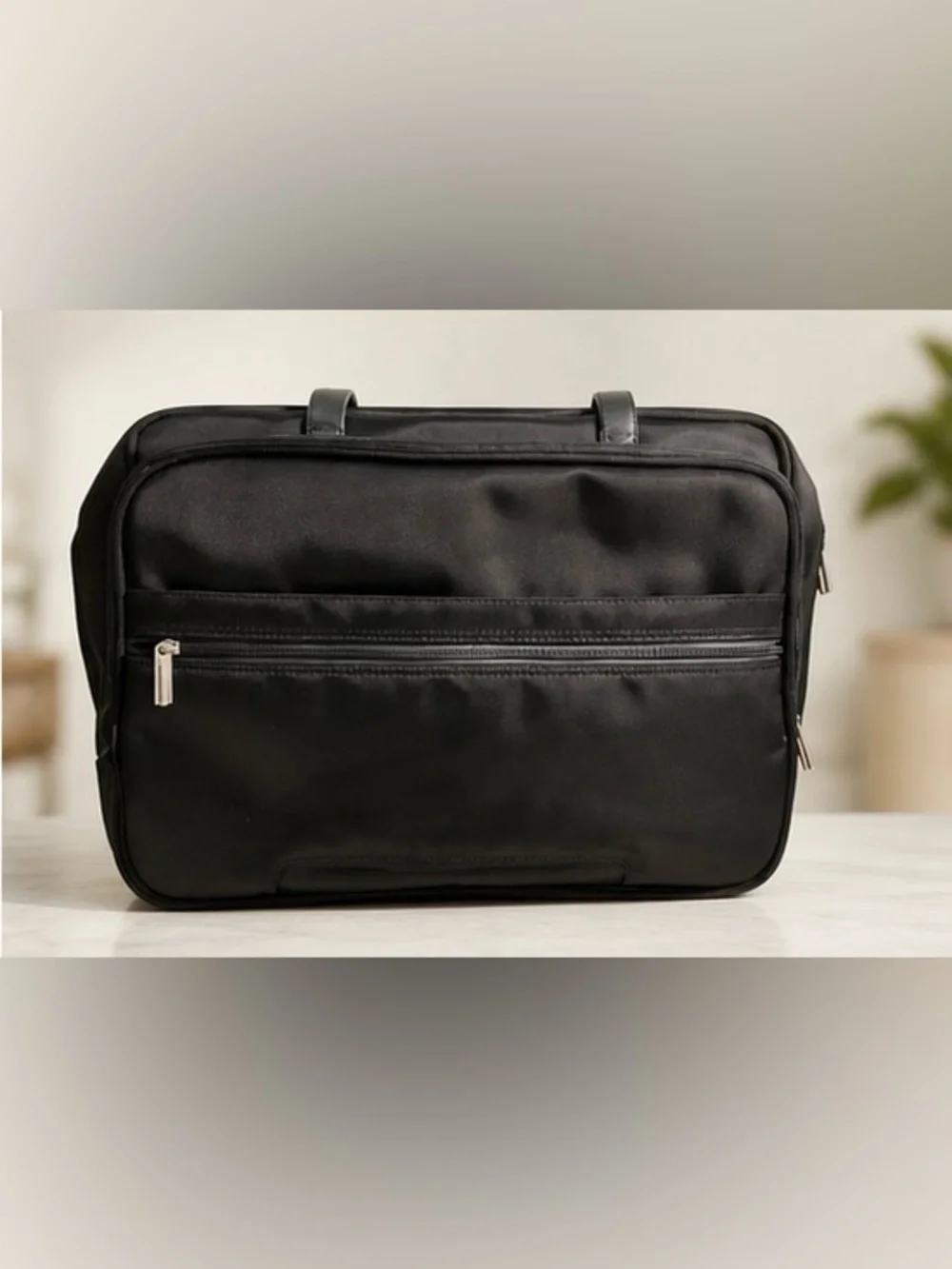 Samsonite Black Briefcase Laptop Bag Carry On Travel Case